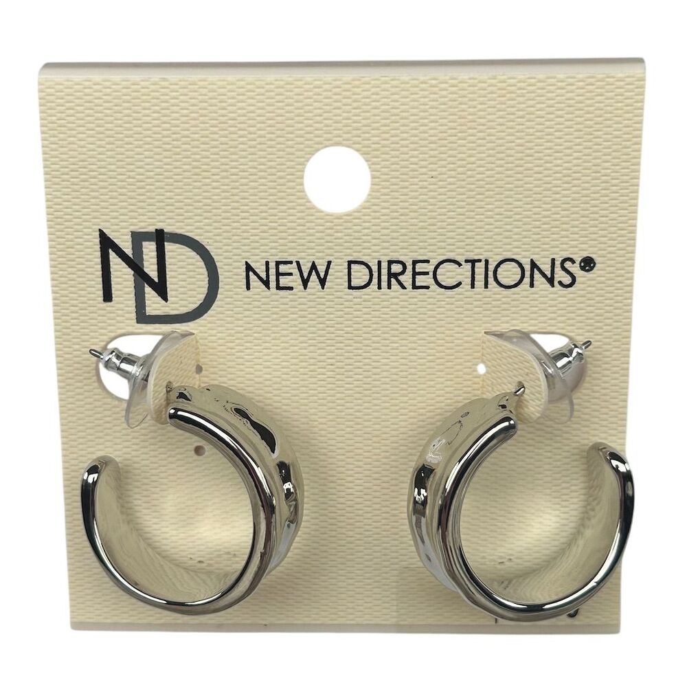 New Directions Silver Dangle Earrings